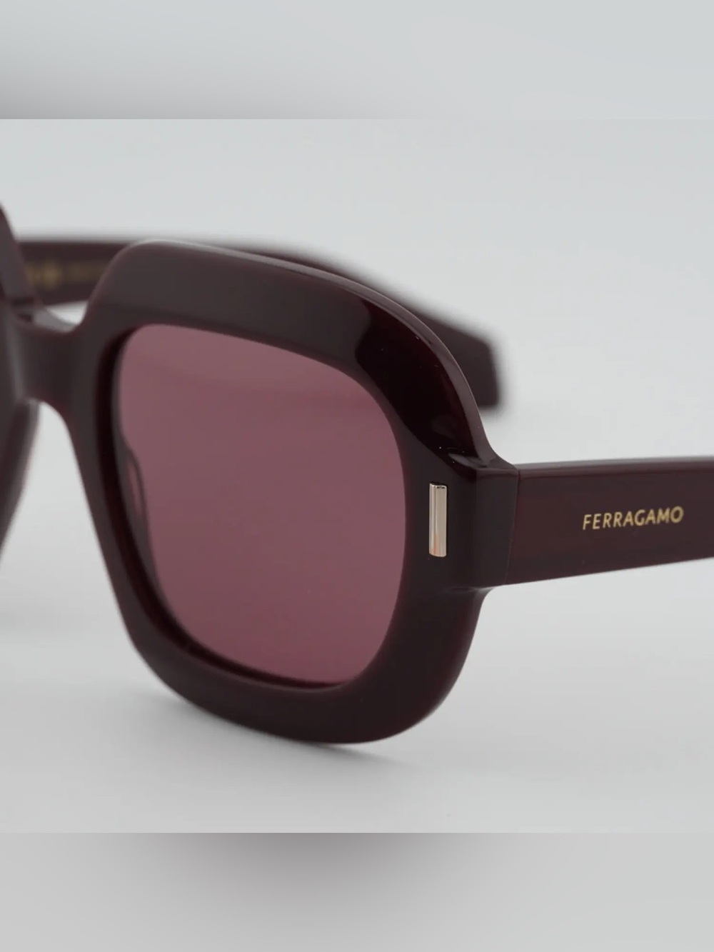New Salvatore Ferragamo Sunglasses SF2068SE 606 Burgundy / Purple NWT - Picture 4 of 4